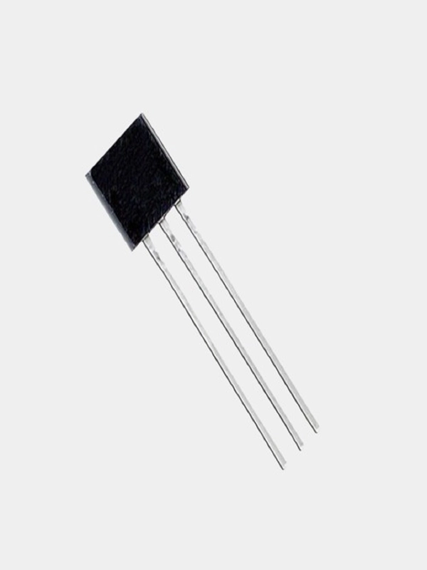 Датчик температуры DS18B20 0.5C, Ind, TO-92 (MAXIM )