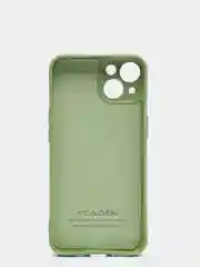 Зеленый чехол на айфон (iPhone) 13 / 13 Pro / 13 Pro Max силиконовый про макс