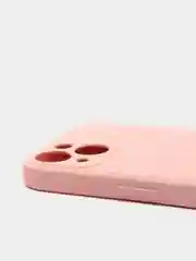 Пудровый чехол на айфон (iPhone) 13 / 13 Pro / 13 Pro Max силиконовый про макс