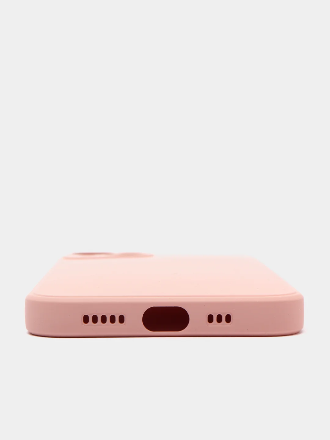 Пудровый чехол на айфон (iPhone) 13 / 13 Pro / 13 Pro Max силиконовый про макс