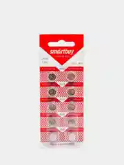 Батарейки AG9 10 штук, LR936, 194, 394, LR45, GP94A, V9GA, батарейка SmartBuy AG9, 1,5V