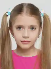 Белый резинки детские парные