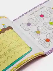 Коричневый многоразовые книжки с маркером "Пиши-стирай" 5+