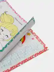 Коричневый многоразовые книжки с маркером "Пиши-стирай" 5+