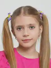 Багровый резинки детские парные