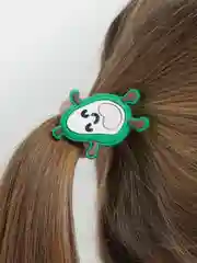 Алый детские резинки парные