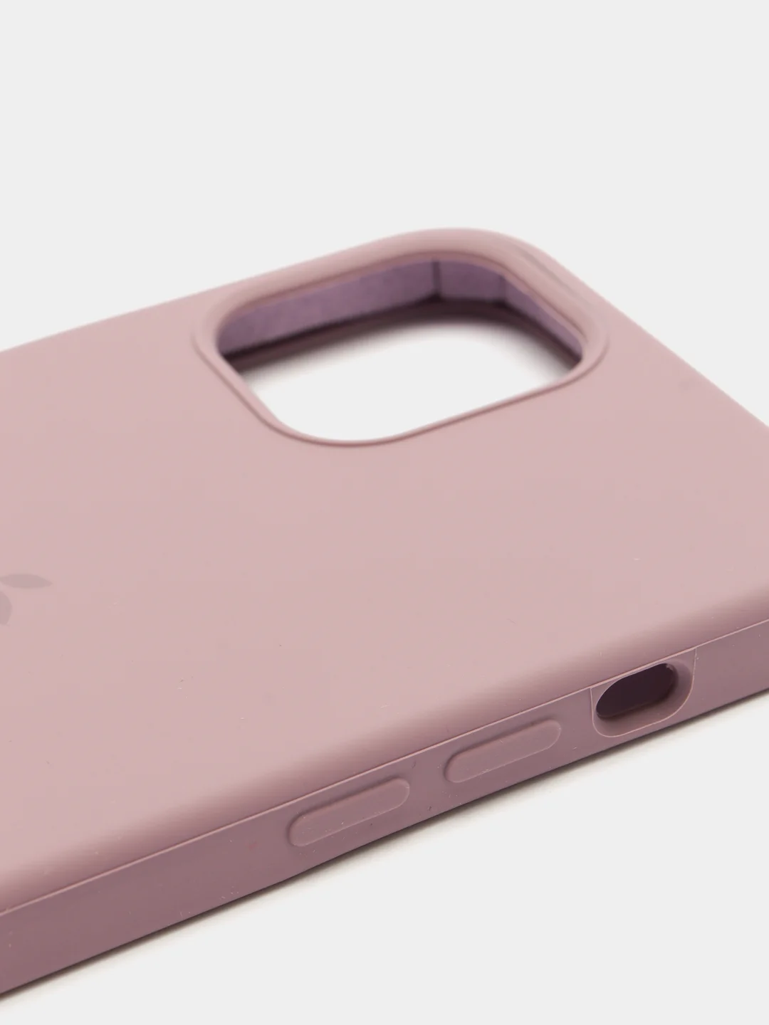 Индиго чехол Silicone Case для iPhone 12, 12 Pro с открытым низом