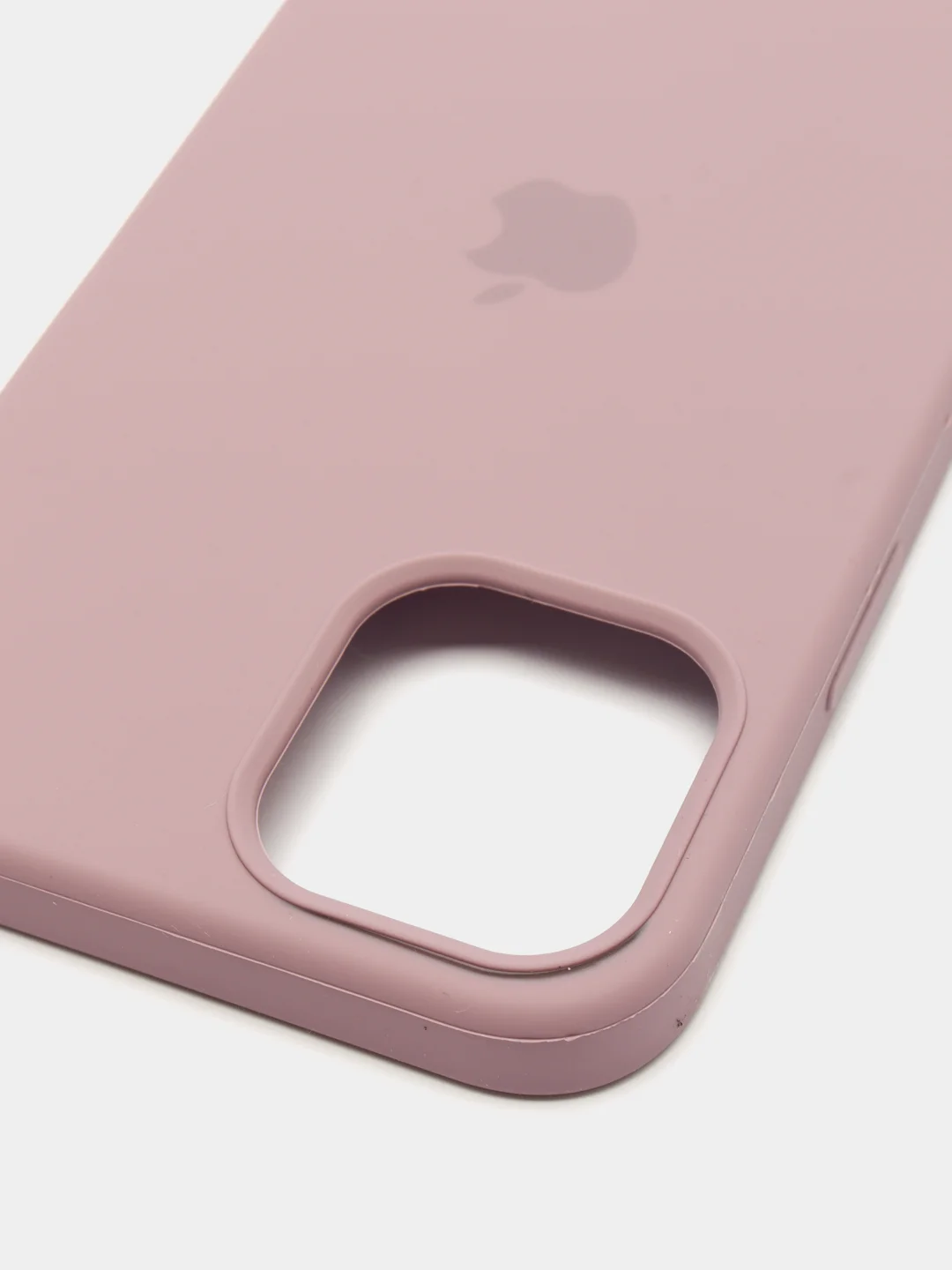 Индиго чехол Silicone Case для iPhone 12, 12 Pro с открытым низом