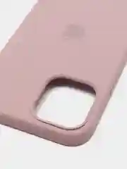 Индиго чехол Silicone Case для iPhone 12, 12 Pro с открытым низом