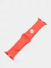 Кораллово-розовый ремешок для Apple Watch, силиконовый