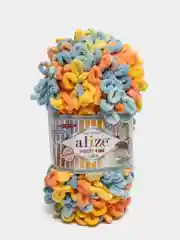 Оранжевый пряжа Alize Puffy fine