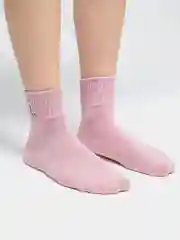 Серебряный носки с вышивкой, 5 цветов
