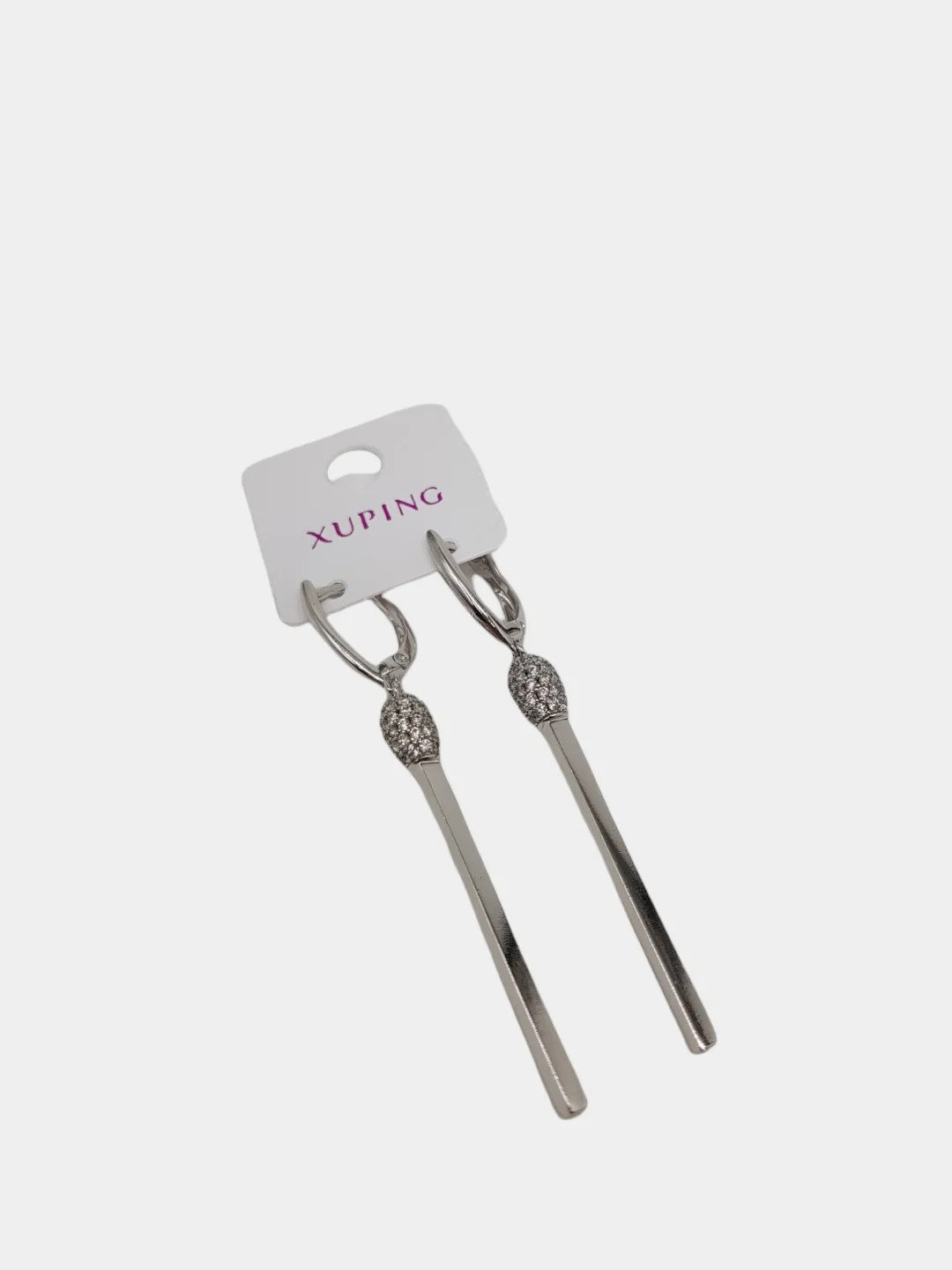 Серебряный серьги "Спички" Xuping Jewelry