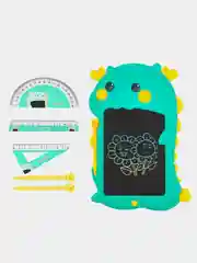 Зеленый динозавр LCD Writing Tablet Drawing Pad. Розовый, зелёный