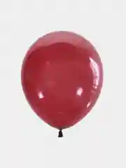Тёмно-бордовый воздушный шар, 12", 30 см, 10 штук