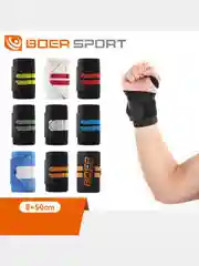 Кистевые бинты для жима, жесткие, пара
