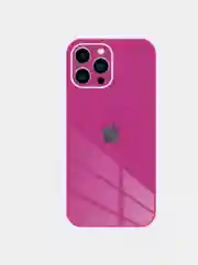Розовый чехол для iPhone 13, 13 pro, ProMax, Mini айфон про макс мини стеклянный с защитой камеры