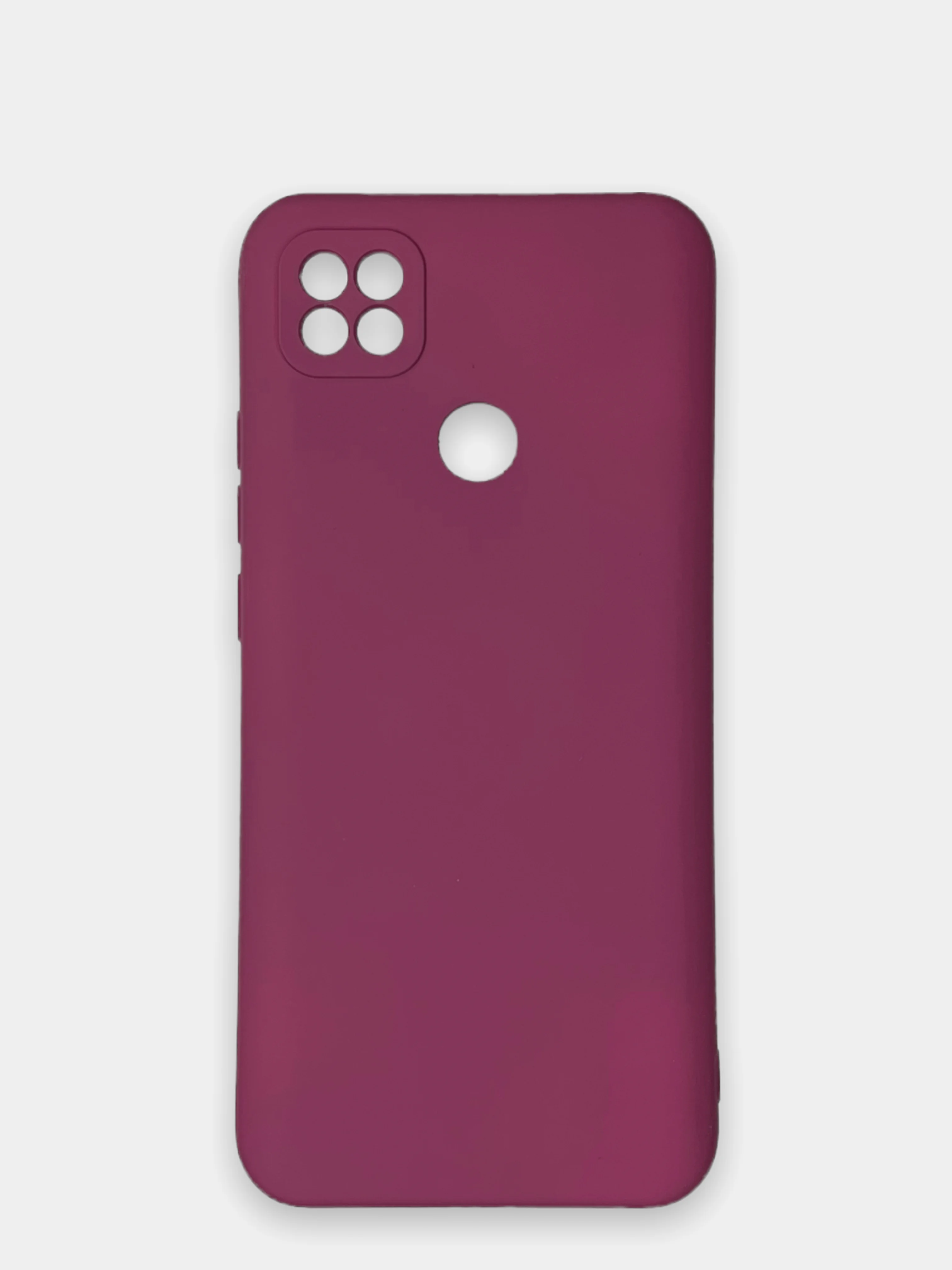Пурпурный чехол Silicone Cove Xiaomi Redmi 9C, Redmi 9C NFC, Redmi 10A силиконовый, с закрытым низом