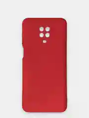 Красный чехол Xiaomi Redmi Note 9S / Note 9 Pro / Note 9 Pro Max, Редми Нот 9 Про Макс силиконовый