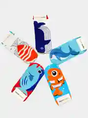 Носки короткие с принтом