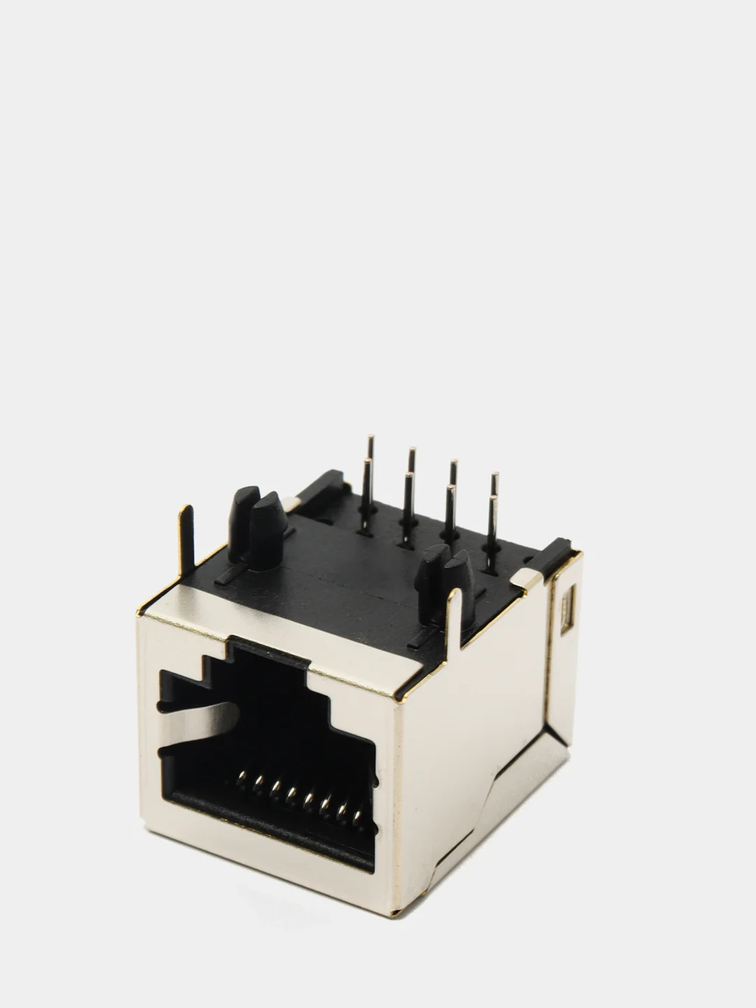 Прямая розетка для подключения сетевых RJ45 проводов 10/100Base-TX под пайку 8 контактов