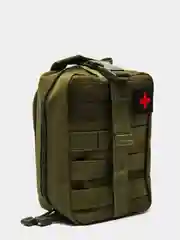 Оливковый аптечка быстросъёмная. Подсумок медицинский