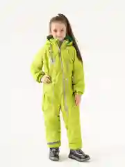 Салатовый комбинезон детский, мембрана Arctic kids, зима