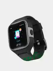 Черный водонепроницаемые часы с виброрежимом Smart Baby Watch SMA M2