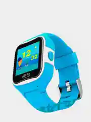 Голубой водонепроницаемые часы с виброрежимом Smart Baby Watch SMA M2