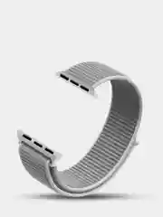 Белый спортивный нейлоновый браслет для Apple Watch 1/2/3/4/5