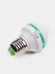 Светодиодная LED-лампа "Ёлка", цвет белый, цоколь E27, новогоднее украшение