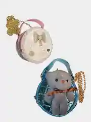 Сумка для девочек через плечо, круглая