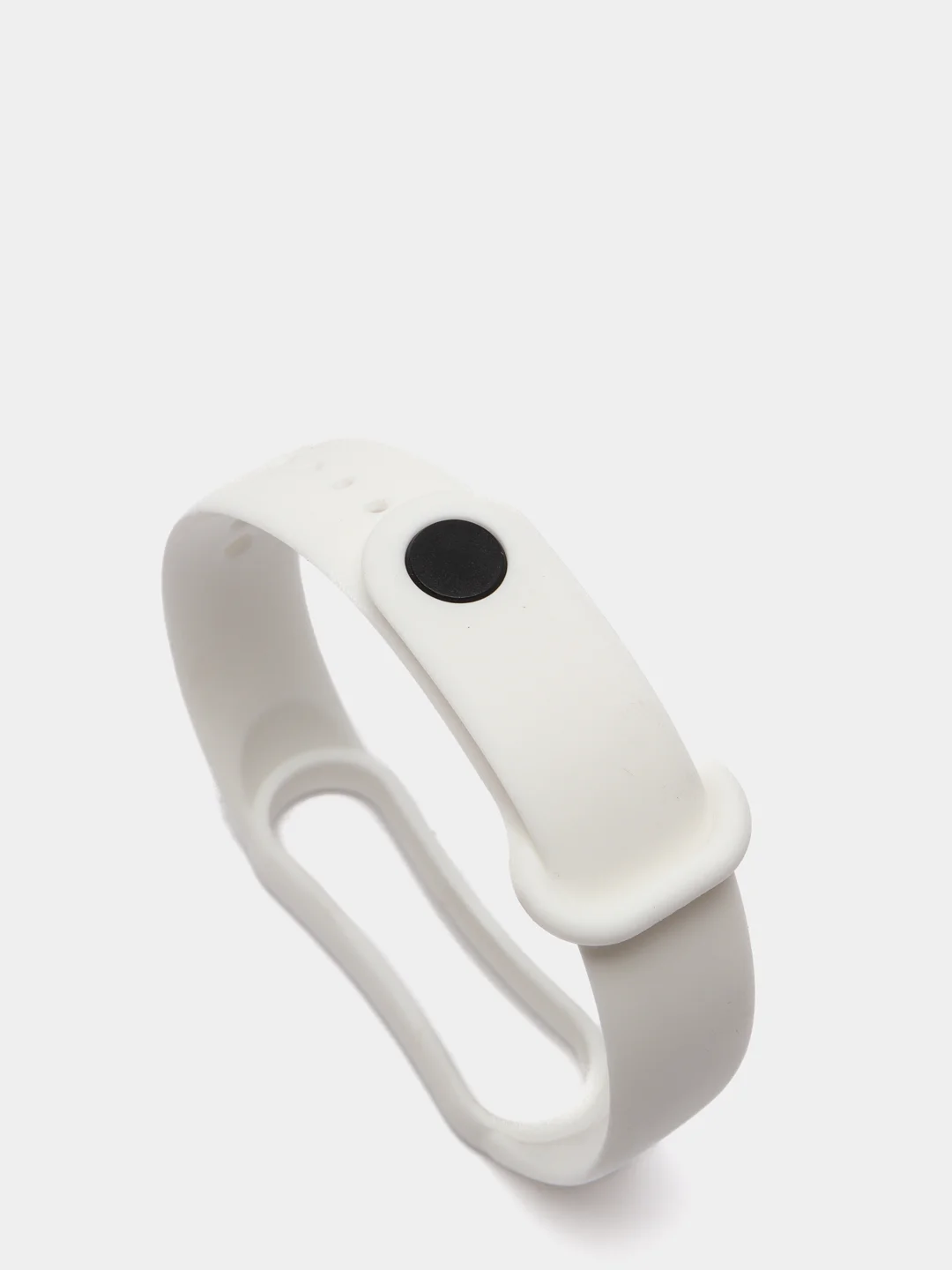 Белый силиконовый ремешок Xiaomi Mi Band 5