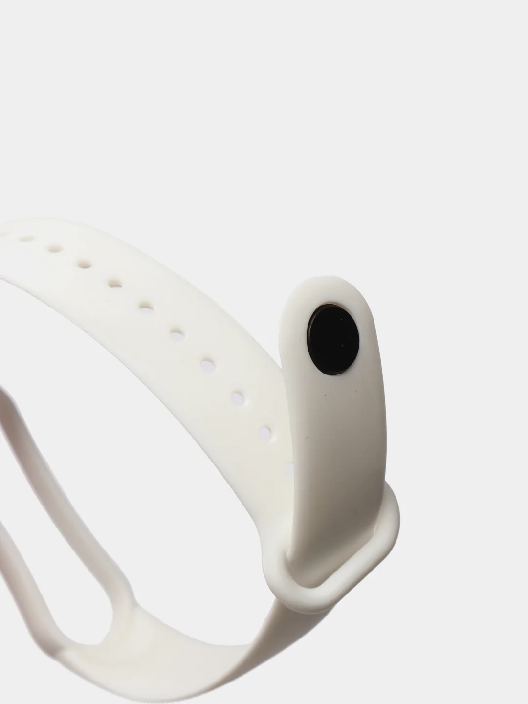 Белый силиконовый ремешок Xiaomi Mi Band 5
