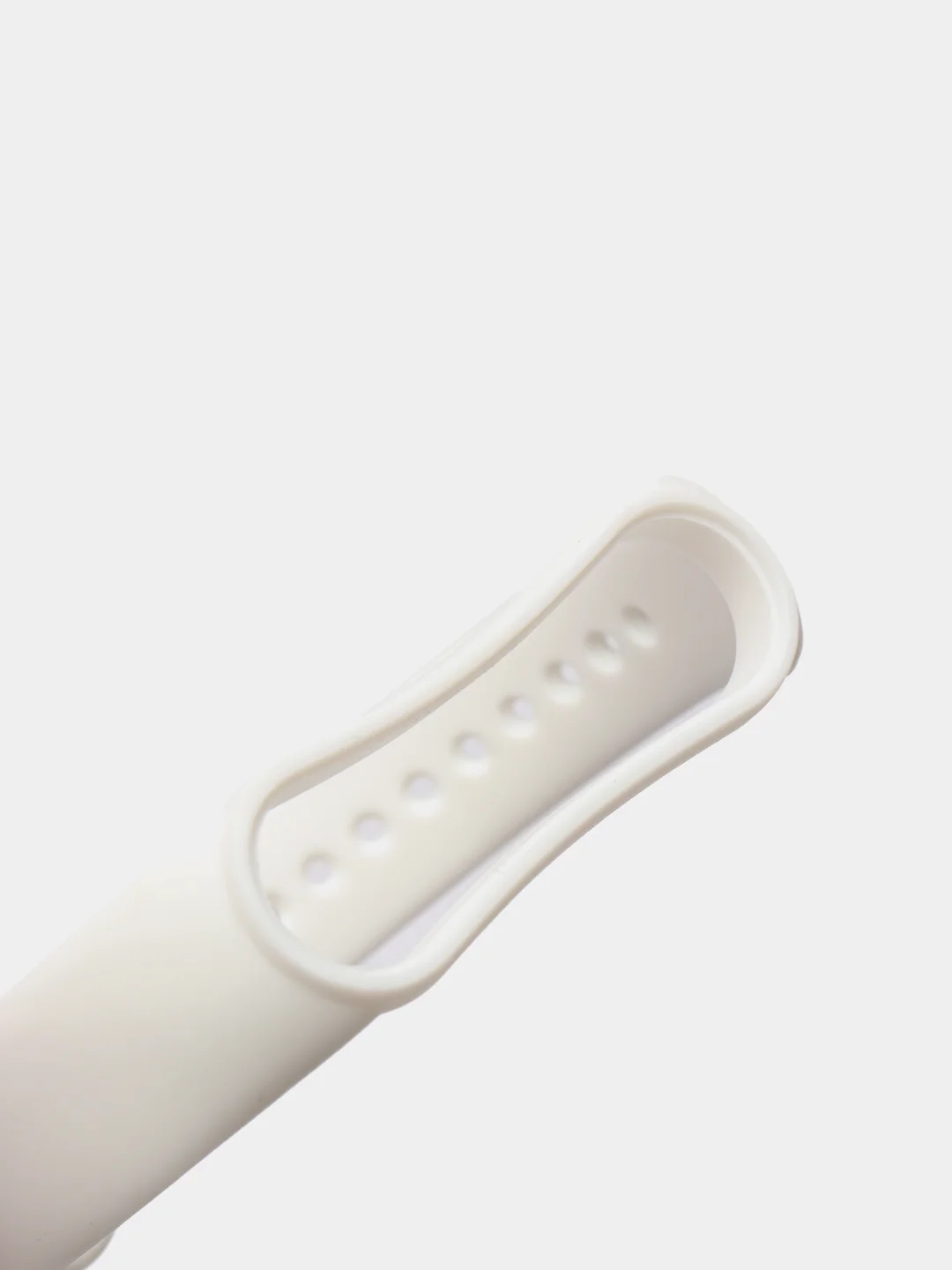 Белый силиконовый ремешок Xiaomi Mi Band 5