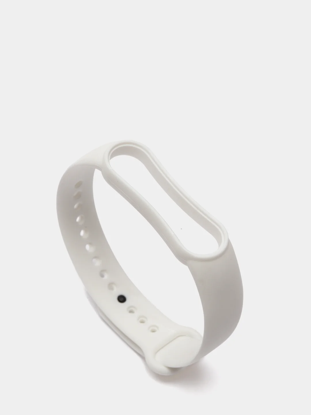 Белый силиконовый ремешок Xiaomi Mi Band 5