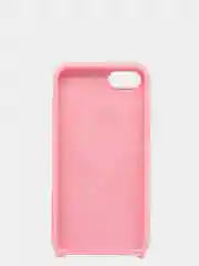Розовый силиконовый чехол на iPhone 6, 6S / 7, 8 / 7 Plus, 8 Plus / X, XS / XR (разные цвета)