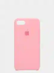 Розовый силиконовый чехол на iPhone 6, 6S / 7, 8 / 7 Plus, 8 Plus / X, XS / XR (разные цвета)