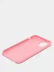 Розовый силиконовый чехол на iPhone 6, 6S / 7, 8 / 7 Plus, 8 Plus / X, XS / XR (разные цвета)