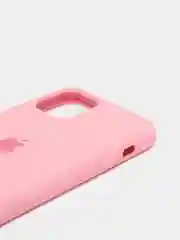 Розовый силиконовый чехол на iPhone 6, 6S / 7, 8 / 7 Plus, 8 Plus / X, XS / XR (разные цвета)