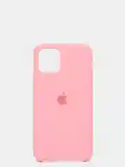 Розовый силиконовый чехол на iPhone 6, 6S / 7, 8 / 7 Plus, 8 Plus / X, XS / XR (разные цвета)