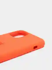 Оранжевый силиконовый чехол на iPhone 6, 6S / 7, 8 / 7 Plus, 8 Plus / X, XS / XR (разные цвета)
