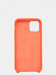 Оранжевый силиконовый чехол на iPhone 6, 6S / 7, 8 / 7 Plus, 8 Plus / X, XS / XR (разные цвета)