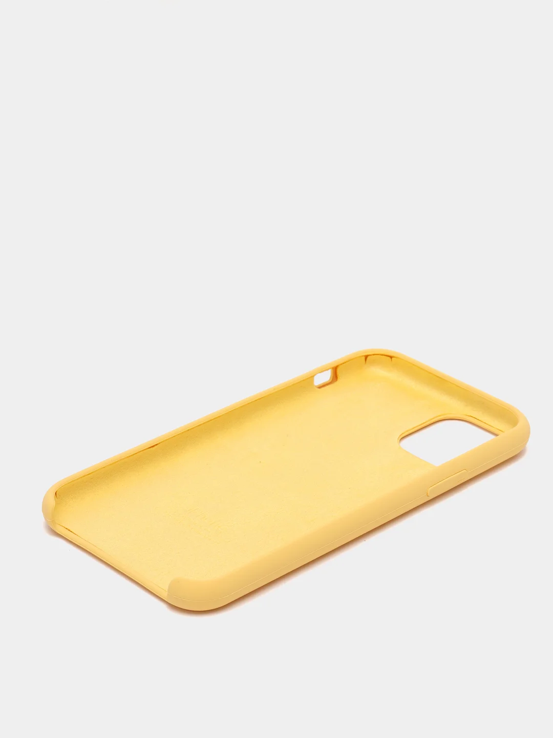 Желтый силиконовый чехол на iPhone 6, 6S / 7, 8 / 7 Plus, 8 Plus / X, XS / XR (разные цвета)