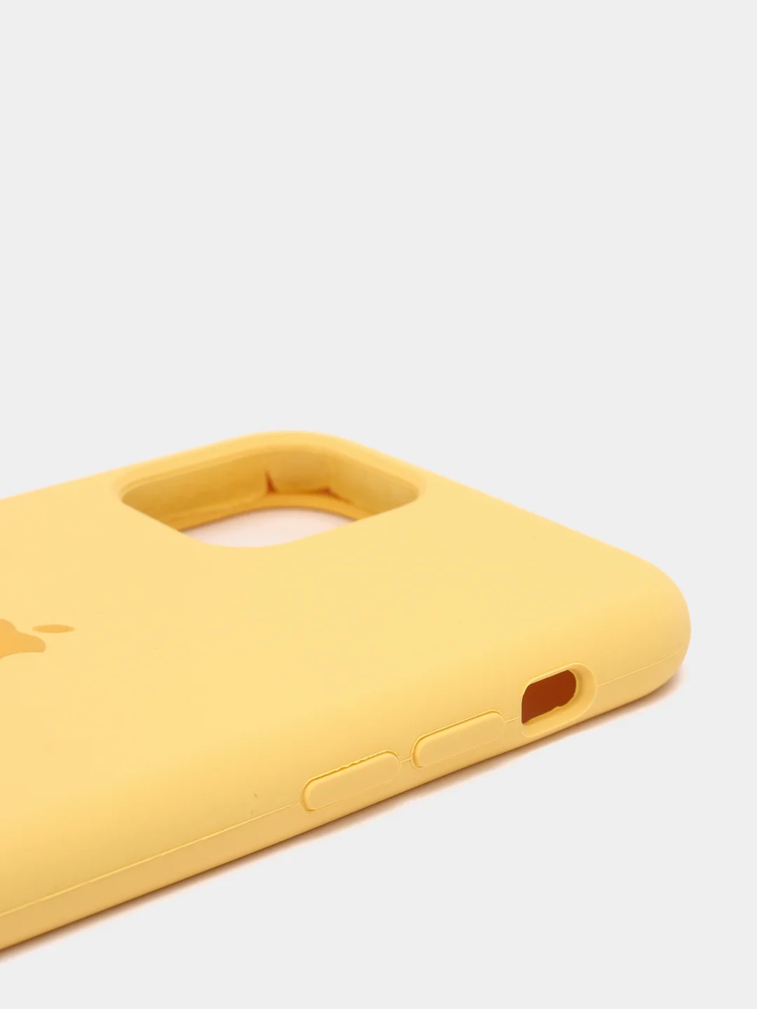 Желтый силиконовый чехол на iPhone 6, 6S / 7, 8 / 7 Plus, 8 Plus / X, XS / XR (разные цвета)