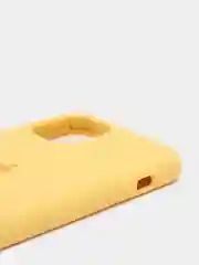 Желтый силиконовый чехол на iPhone 6, 6S / 7, 8 / 7 Plus, 8 Plus / X, XS / XR (разные цвета)