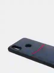 Синий чехол Xiaomi из эко кожи на модели Mi 8 Mi 8 Lite Mi 10 Mi 10 Lite Mi 6X Mi A2