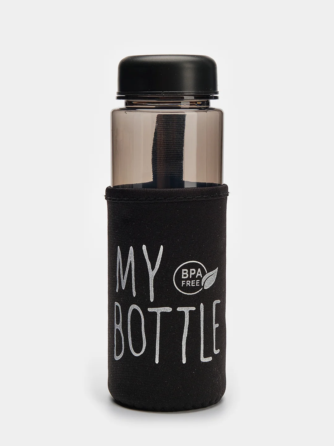 Черный my bottle в термочехле