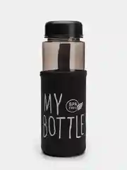 Черный my bottle в термочехле
