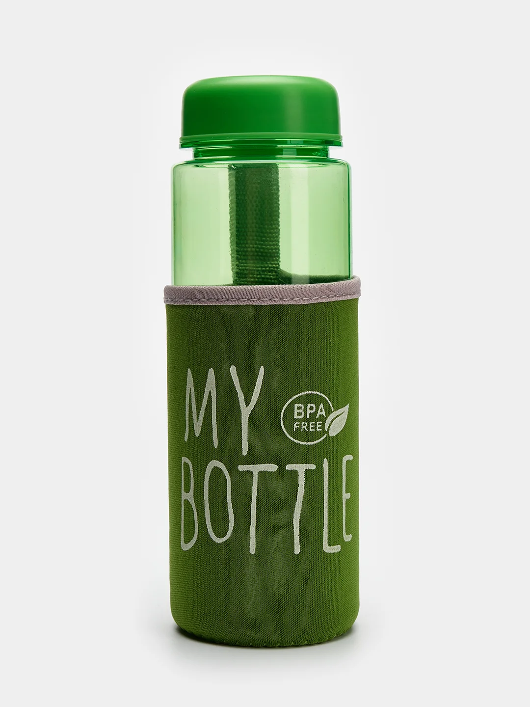 Черный my bottle в термочехле